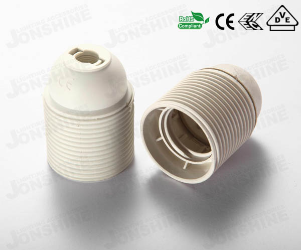 Plastic lampholder|E27-112S