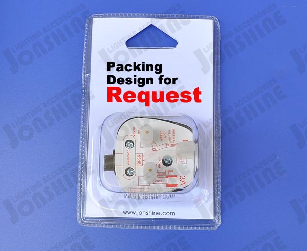 UK plug with Packing